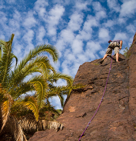 escalada en gran canaria