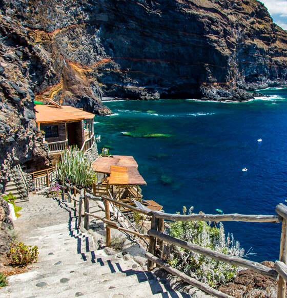 Ruta en coche por Santa Cruz de La Palma, Roque de Los Muchachos y Tazacorte.  - listado