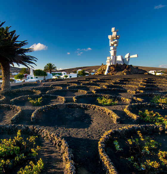 Ruta en coche por el centro de Lanzarote - listado