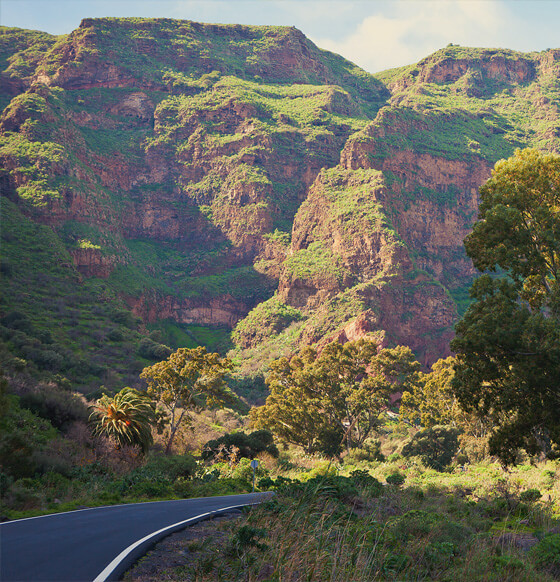 Ruta en coche por el sureste de Gran Canaria - listado