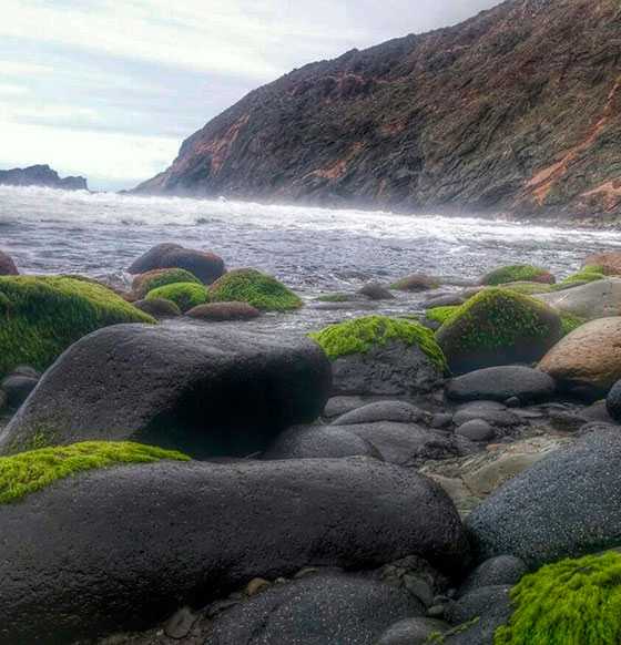 La Gomera. Playa La Sepultura