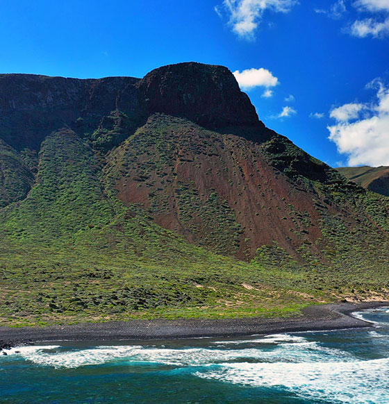 La Gomera. Playa del Águila