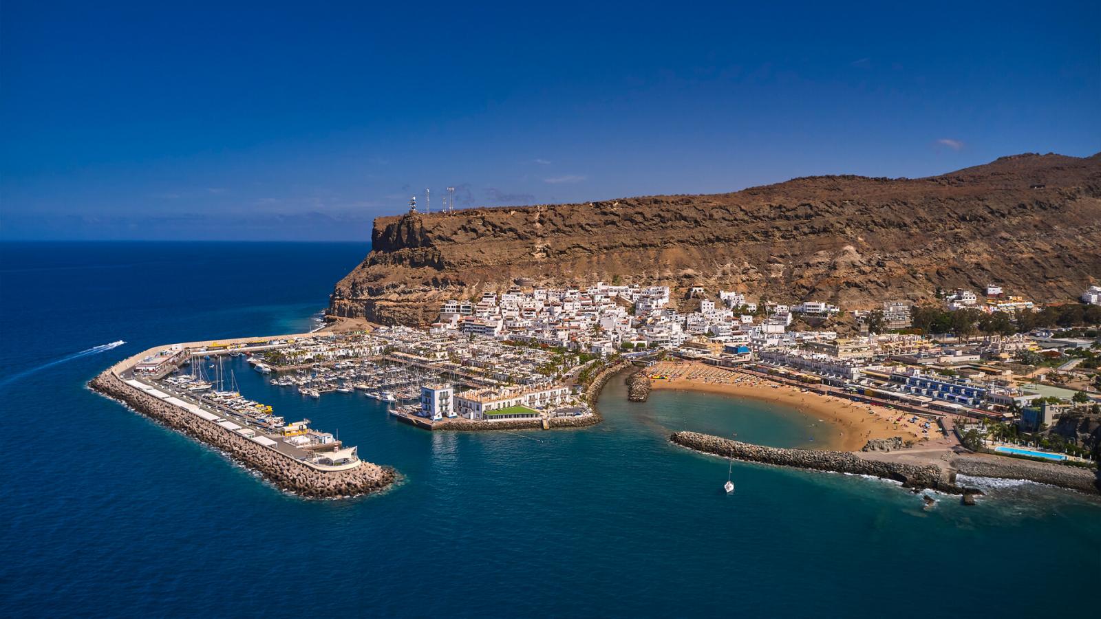 Con otras bandas Arrastrarse conversacion Puerto de Mogán | Hola Islas Canarias