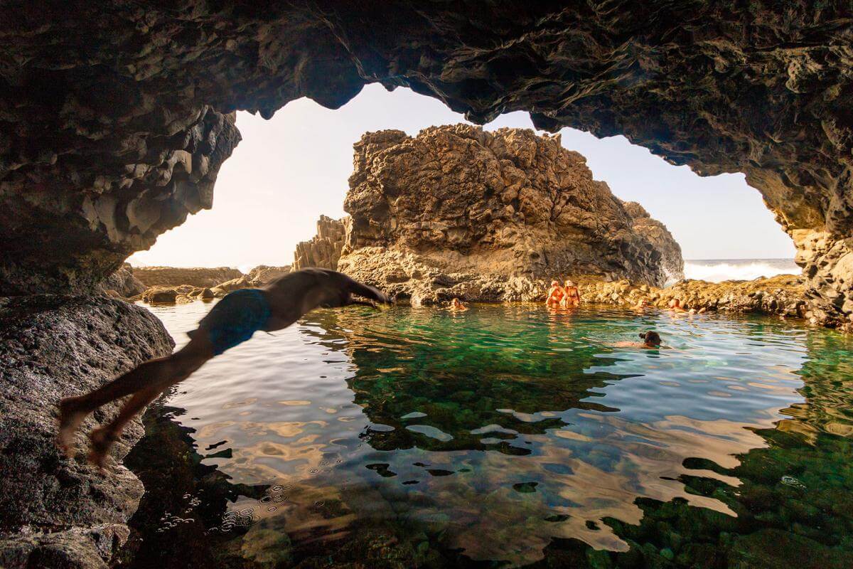 El Hierro. Charco Azul