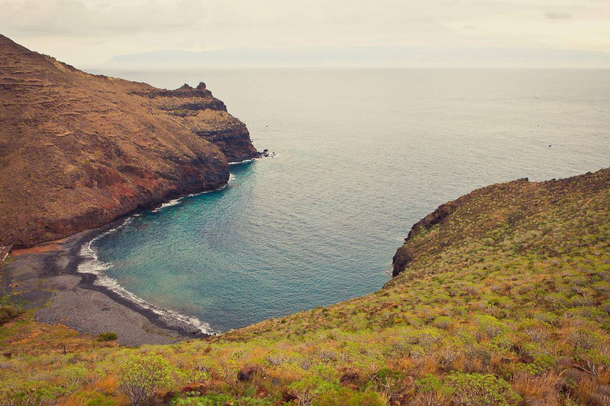 Playa Avalo. La Gomera