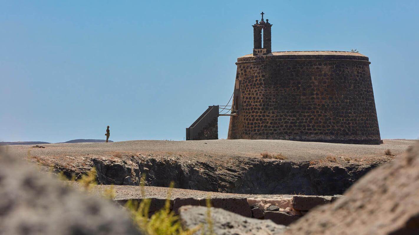 Castillo de san Marcial del Rubicón. Lanzarote.