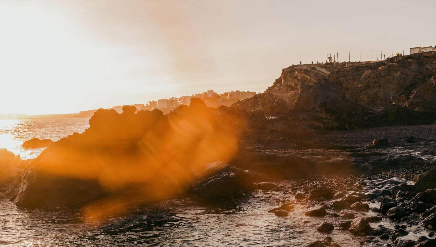 Rocas en el mar