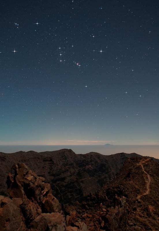 Roque de los Muchachos. Observación de estrellas en La Palma