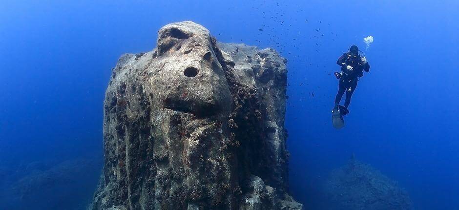 Bucear en Torre de Malpique, en La Palma