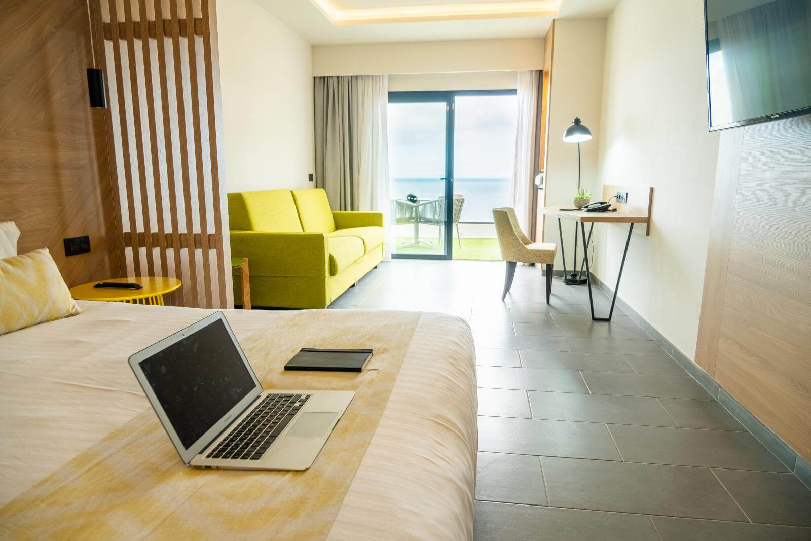 Habitación de hotel de un remote worker