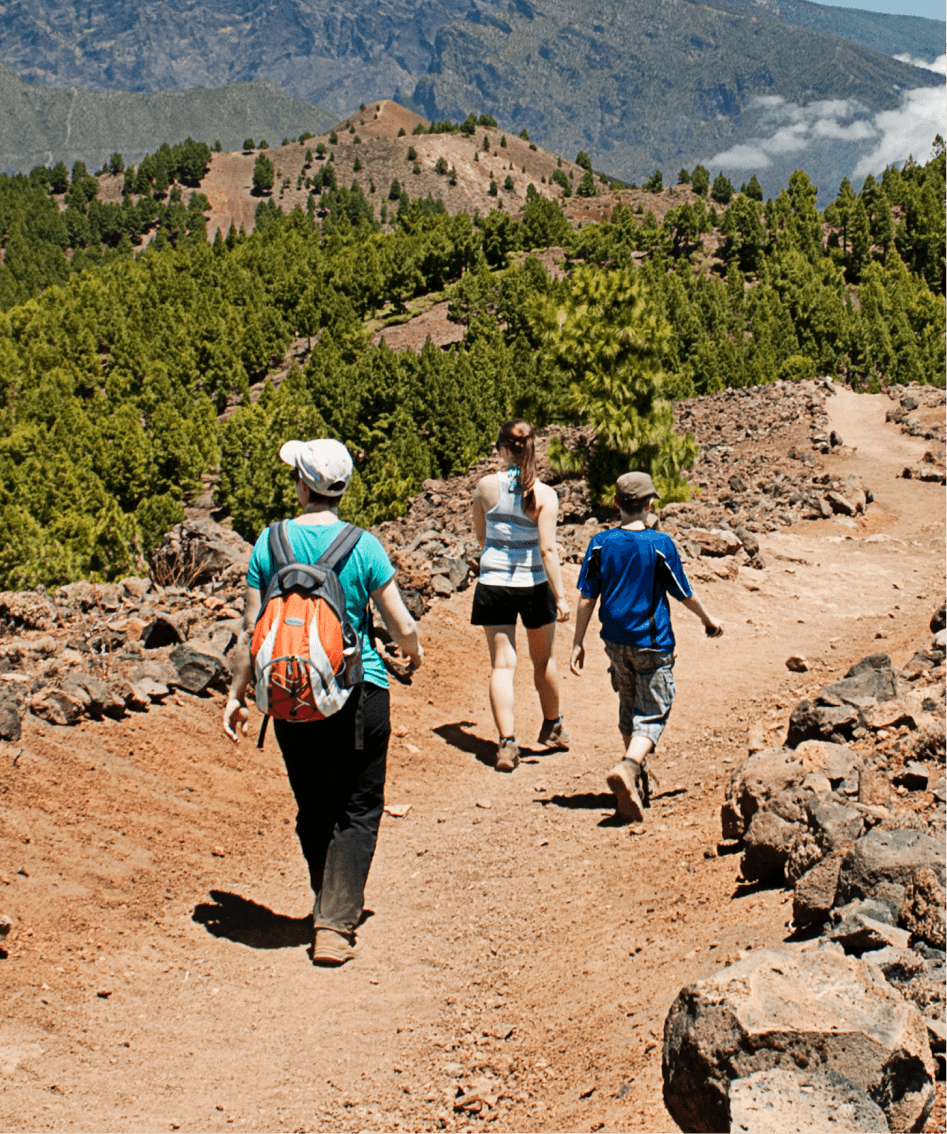 Sendero ruta de los volcanes, La Palma