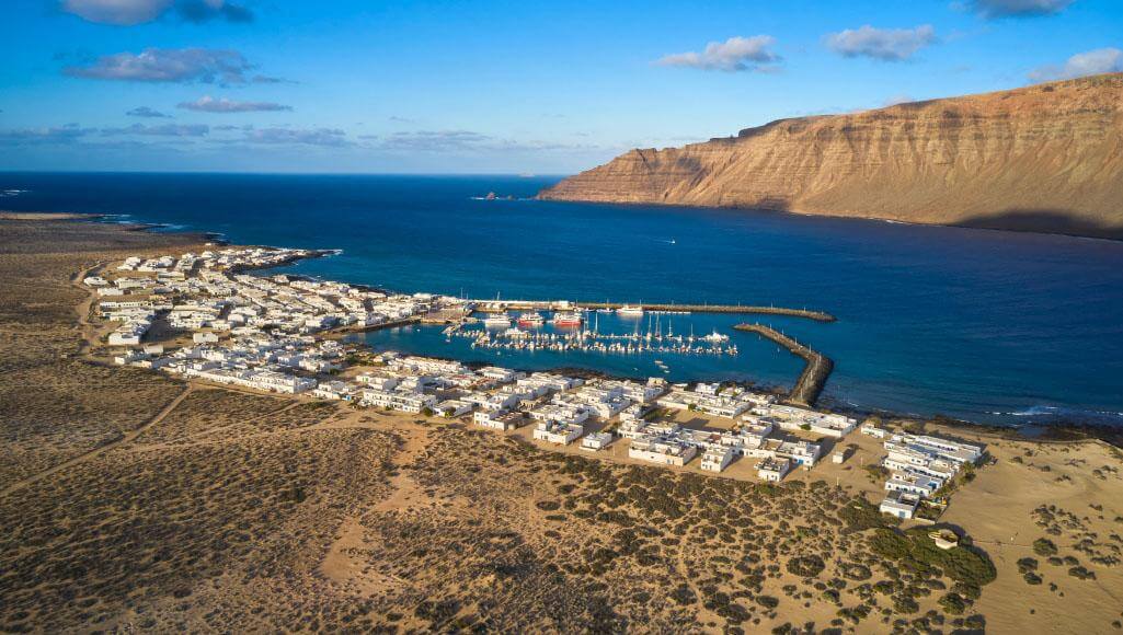 Caleta de Sebo. La Graciosa.