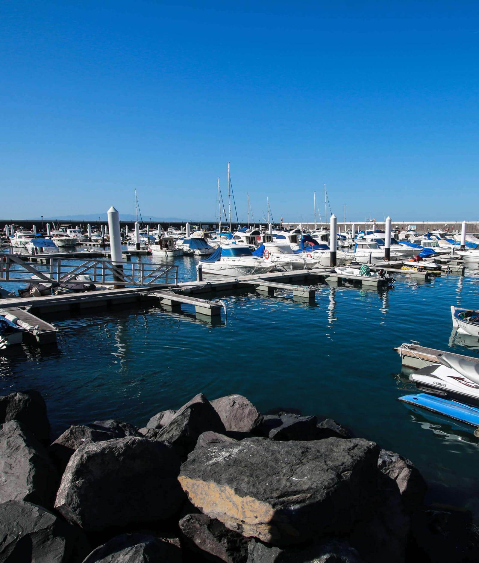 Puerto deportivo de Los Gigantes. Tenerife