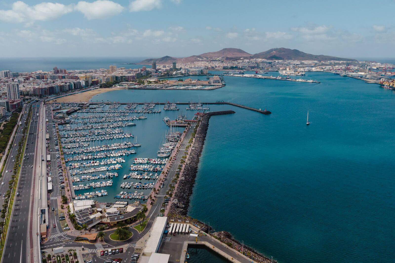 Muelle deportivo. Las Palmas de Gran Canaria.