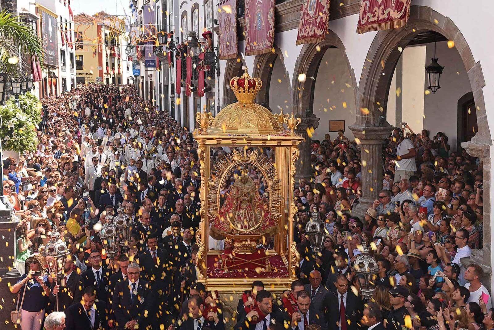 Bajada de la Virgen de Las NIeves, La Palma