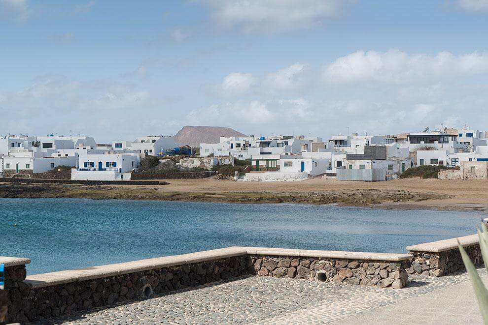 La Graciosa. Caleta de Sebo