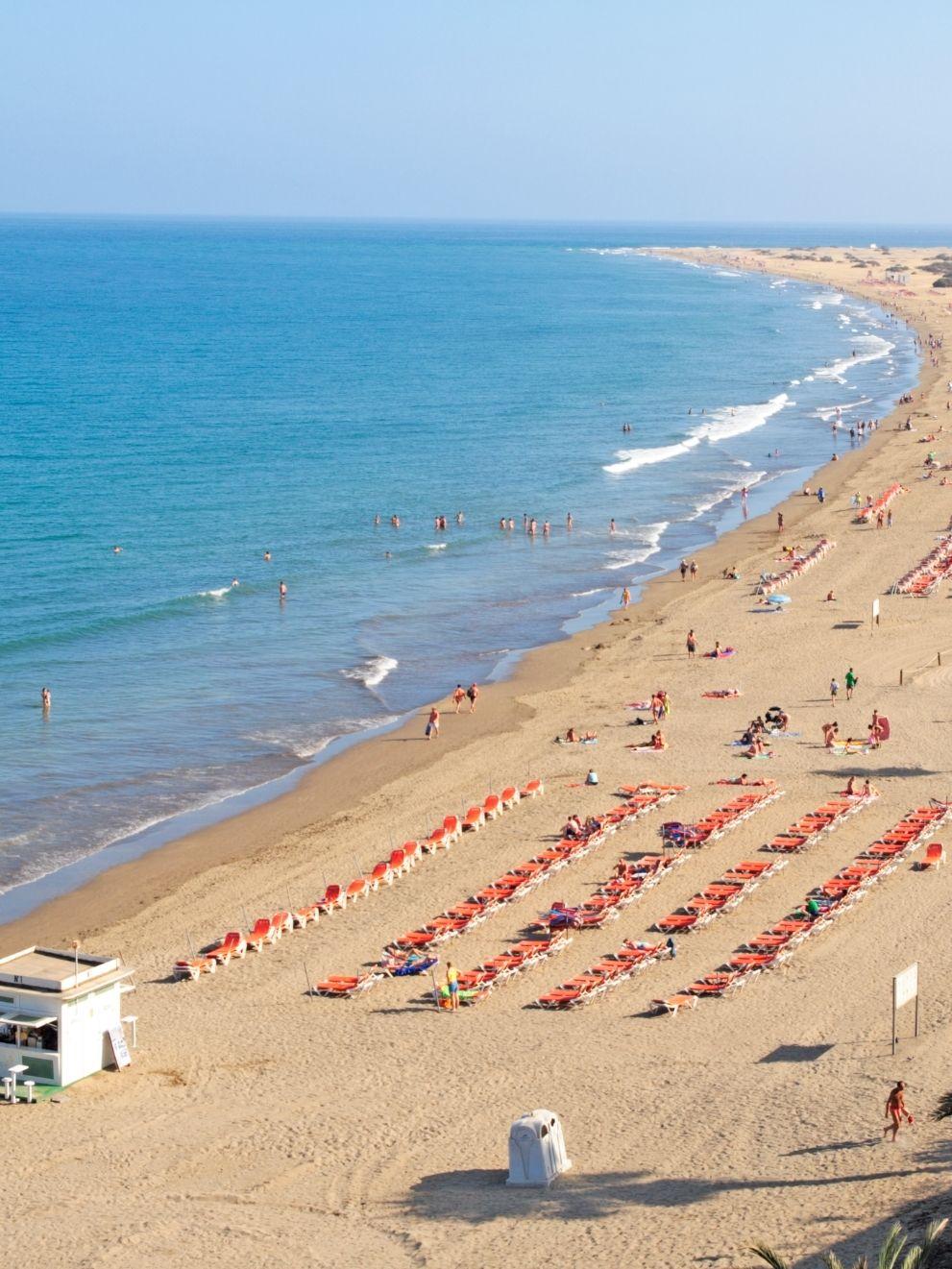 Playa del inglés nudista