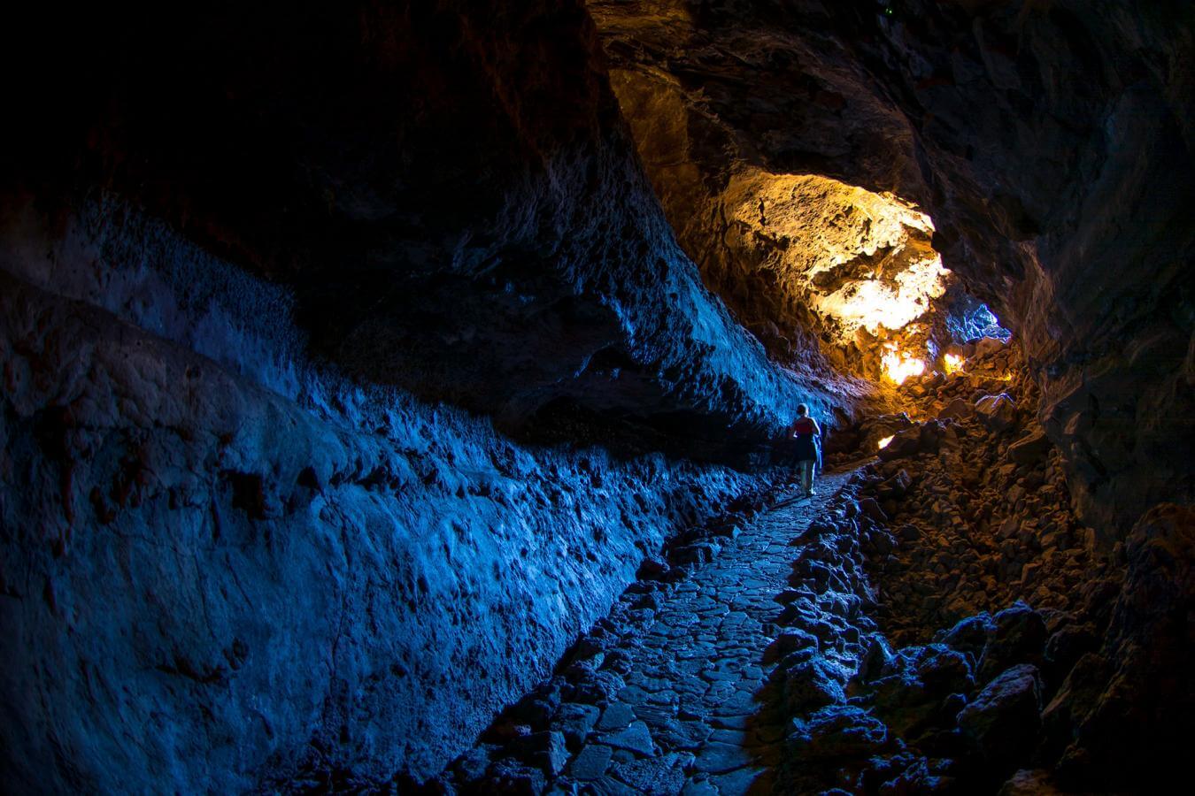 Lanzarote. Cueva de los Verdes