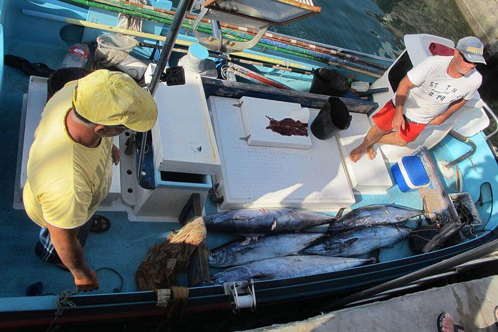 El Hierro. Pesca  Artesanal. Petos