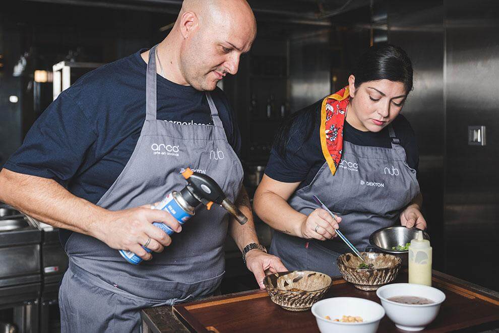 Tenerife. Restaurante Nub. Andrea Bernardi. Fernanda Fuentes