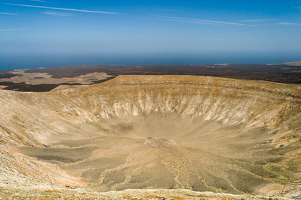 Lanzarote. Caldera Blanca