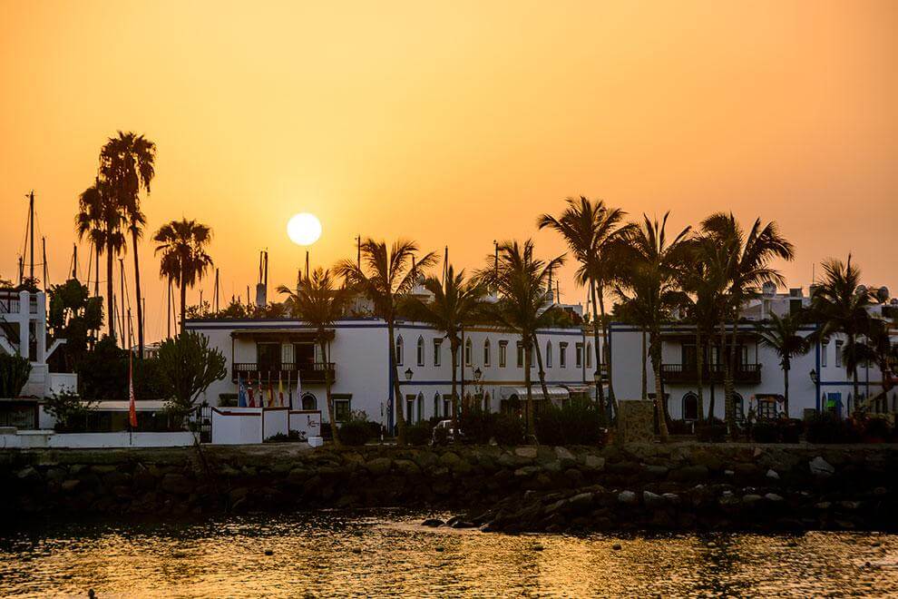 Atardecer Puerto de Mogan