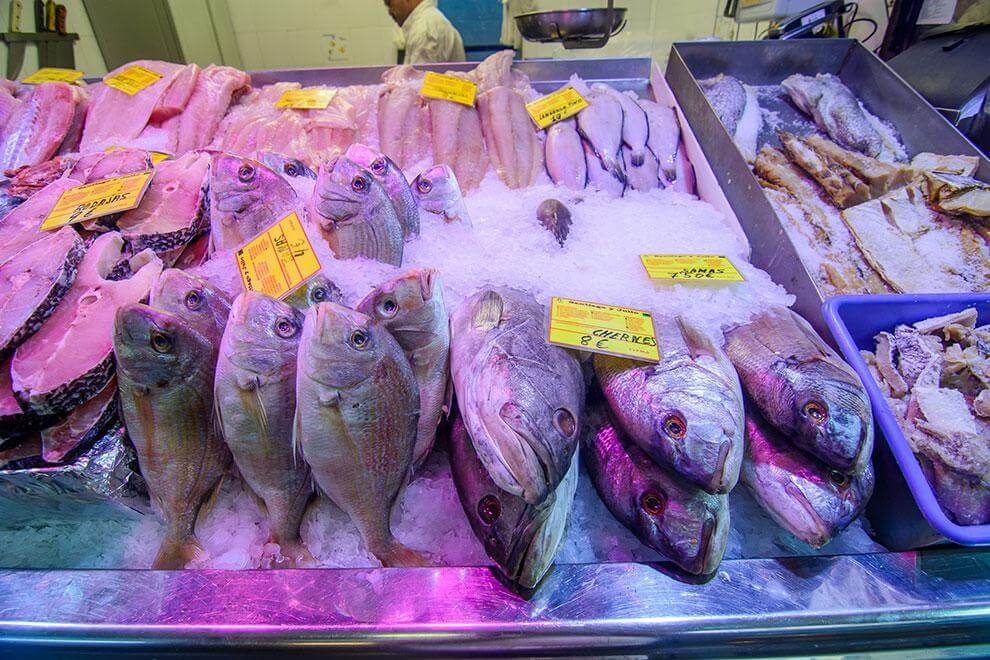 Puesto de pescado