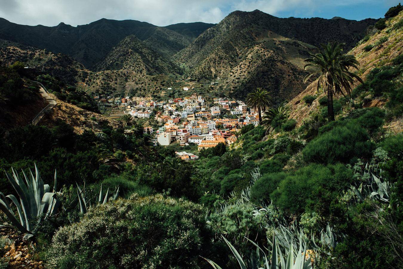 La Gomera. Vallehermoso