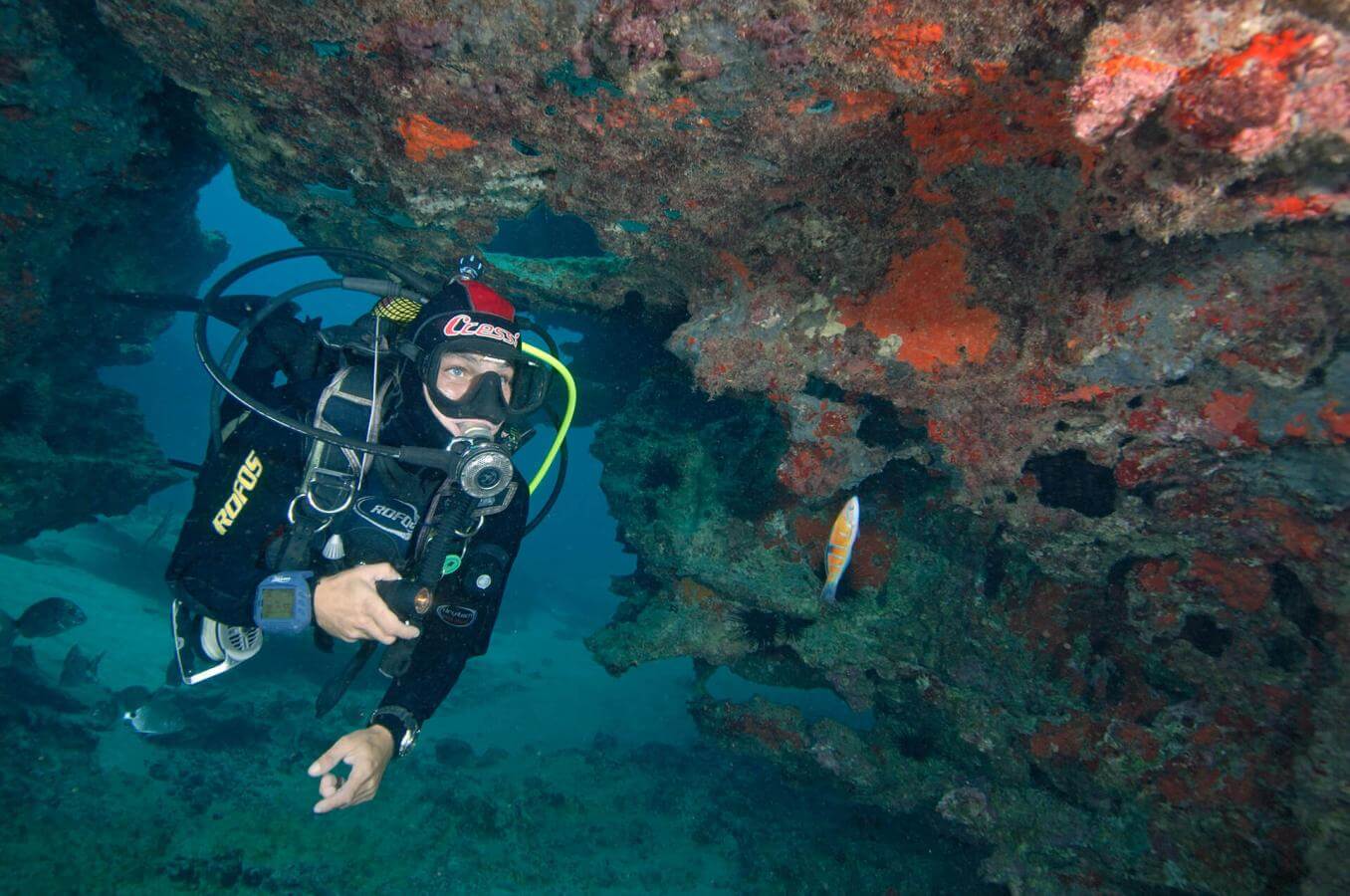 Bucear en Bajón del Río, en Fuerteventura