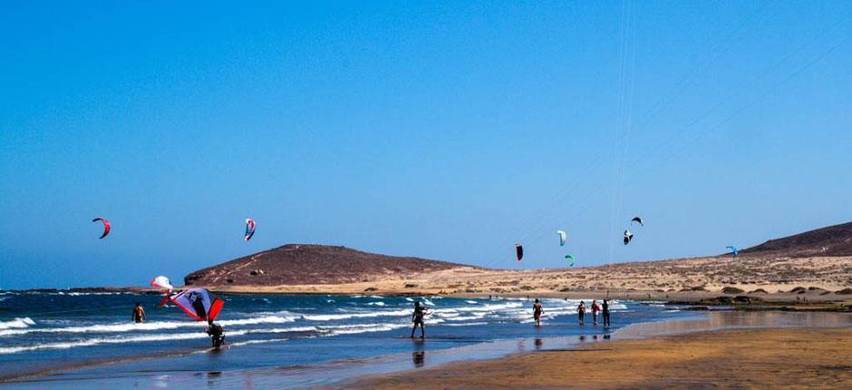 Kitesurf en playa de El Médano Spots de kitesurf de Tenerife