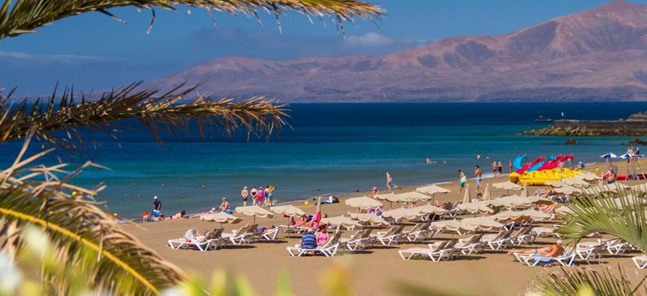 Playa Grande Playas populares de Lanzarote