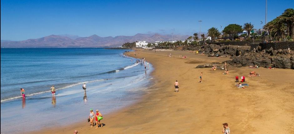 Playa Grande Playas populares de Lanzarote