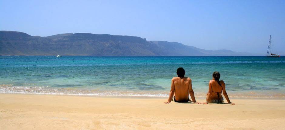 Playa La Francesa Playas populares de Lanzarote