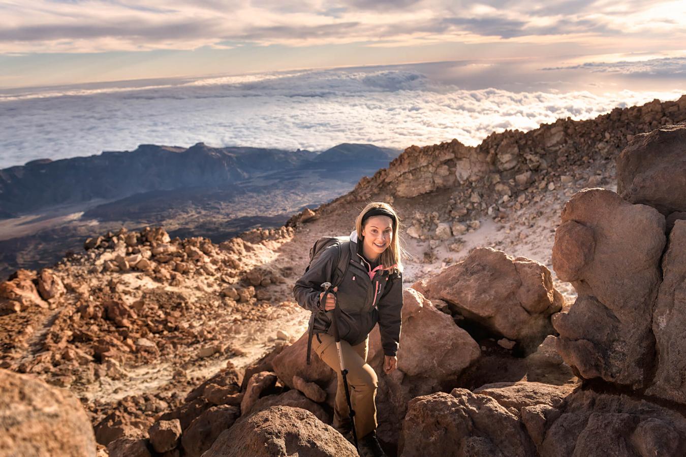 Alice en el Teide