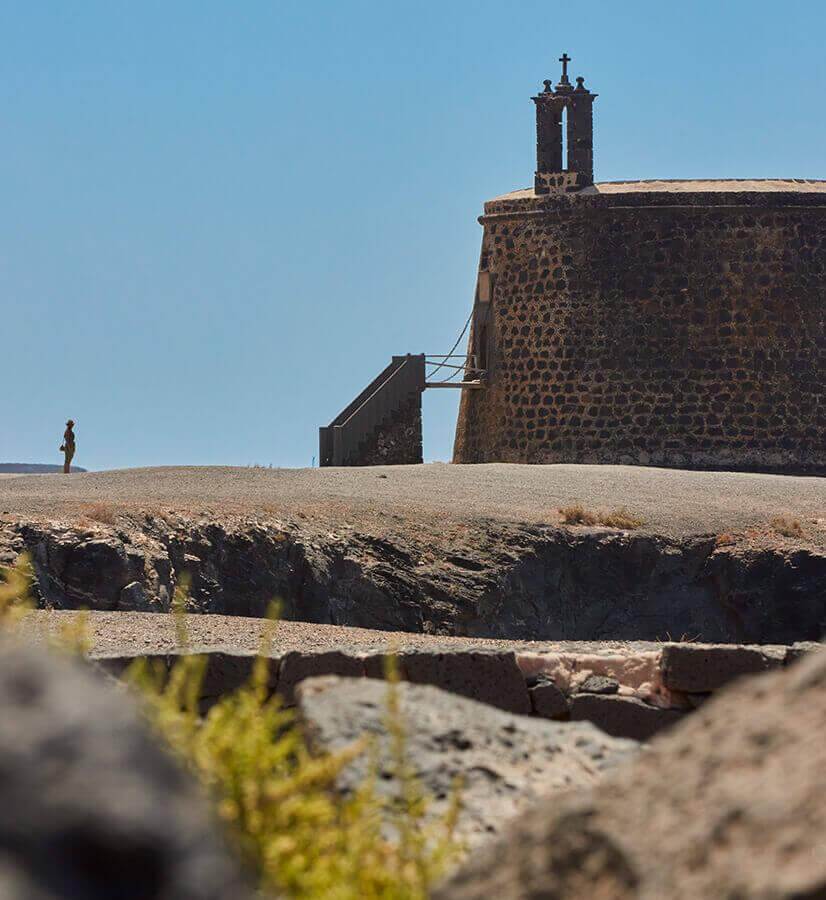 Castillo de san Marcial del Rubicón. Lanzarote.