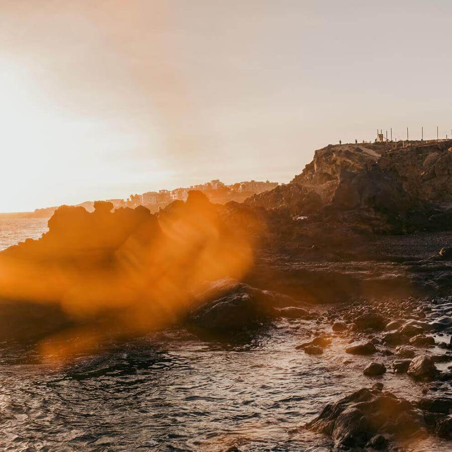 Rocas en el mar