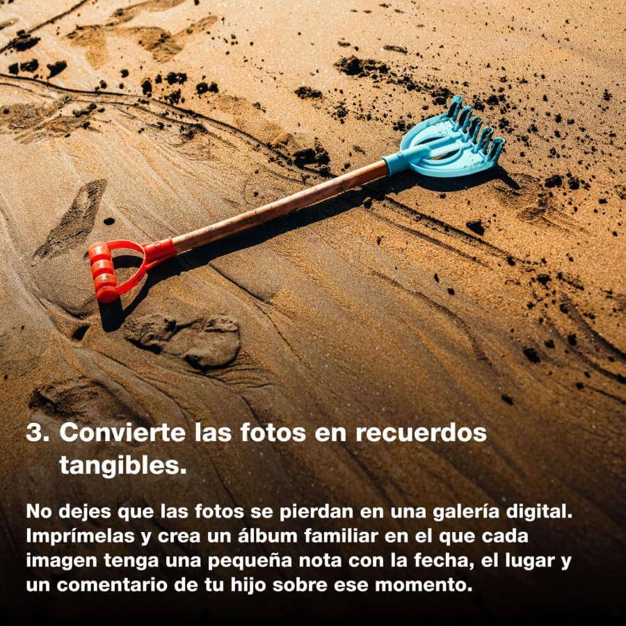 Convierte las fotos en recuerdos tangibles